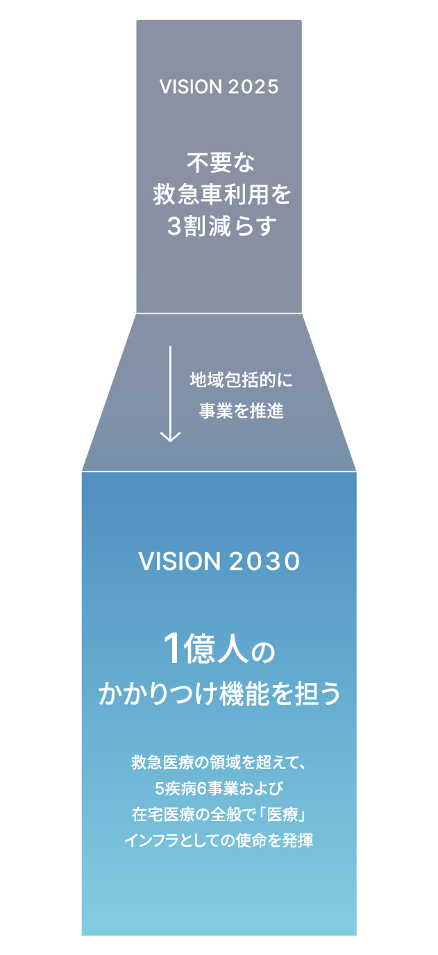 Fast DOCTORのVISION図