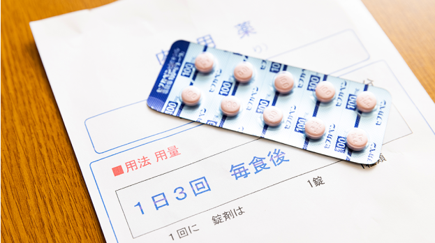 薬の受け取り